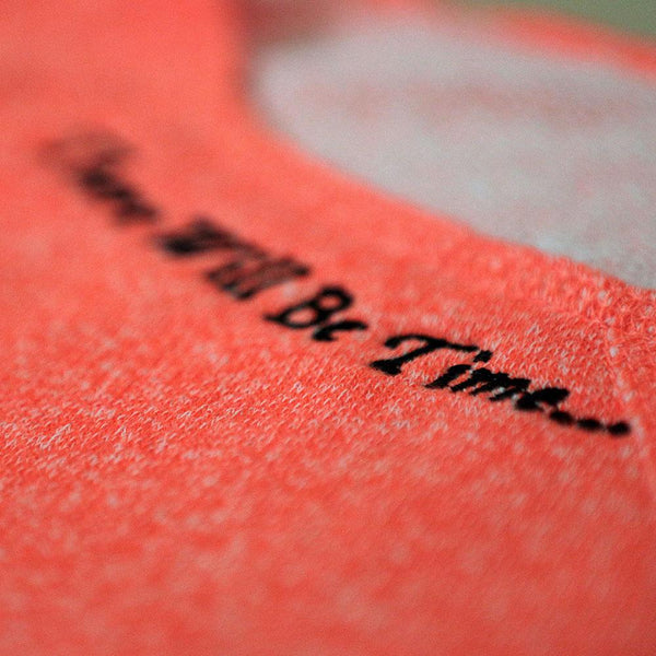 "There Will Be Time" ボートネック・ロングスリーブTシャツ
