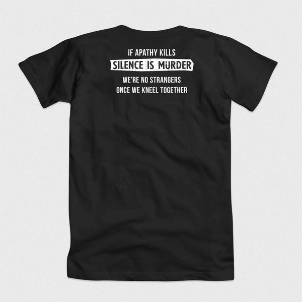 "Silence Is Murder" Tシャツ